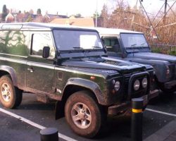 Dirty Land Rover Defender 90