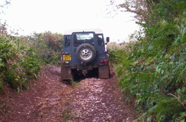 Green laning in Devon