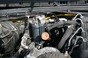 New fuel filter in place!
