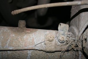 Broken axle breathers on my Land Rover
