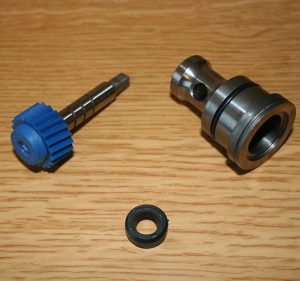 The new speedo drive gear, seal & housing