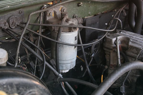How to change the fuel filter on a Land Rover Defender Tdi