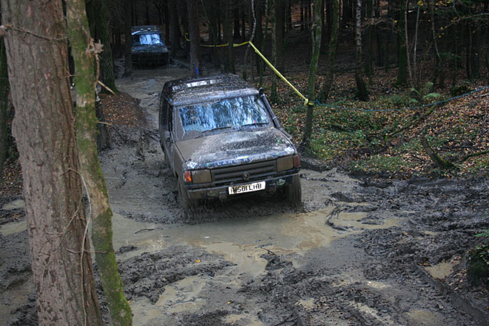 Plenty of water and mud at Trago