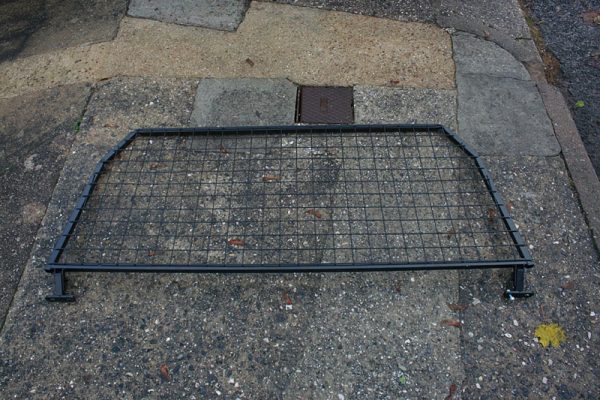 The new dog guard ready to be fitted