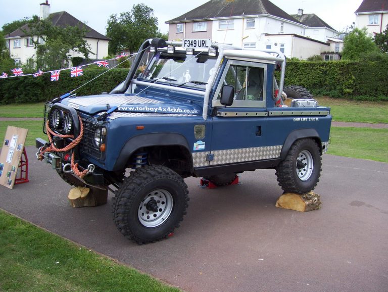 My new Land Rover 90