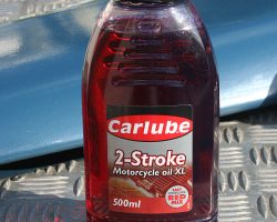 Adding 2 stroke oil to diesel fuel The 2 stroke oil I used in the Land Rover