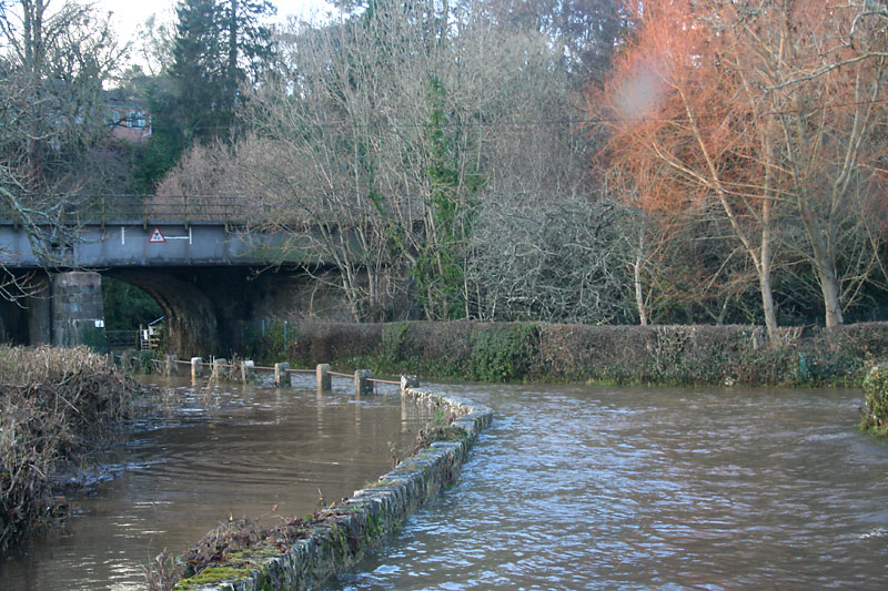 Take care when driving on flooded roads in your Land Rover