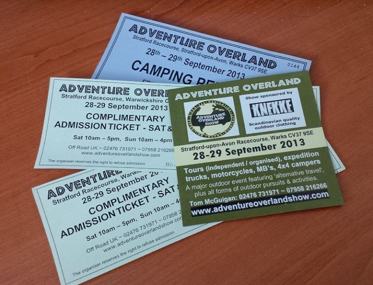 The Adventure Overland Show Tickets