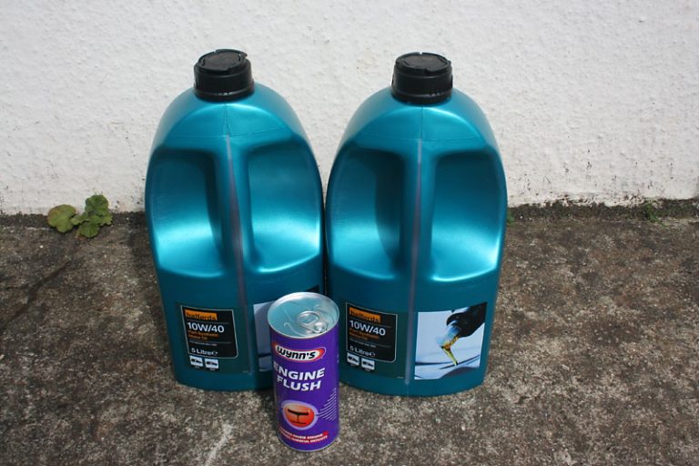 The new oil and engine flush