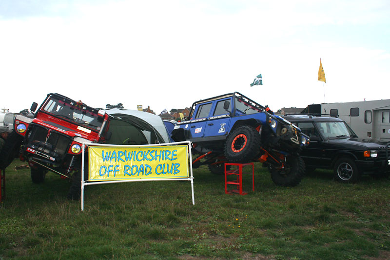 Warwickshire Off Road Club Stand