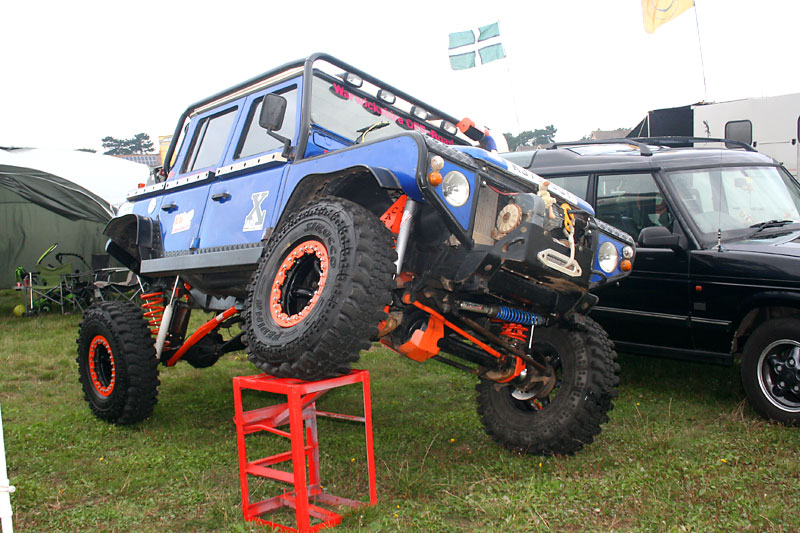 Impressive axle articulation