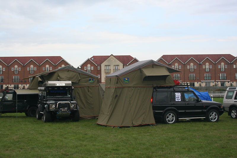 Land Rover camping heaven!