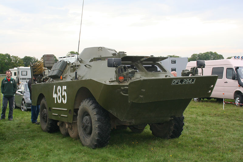 I loved some of the military vehicles at the show