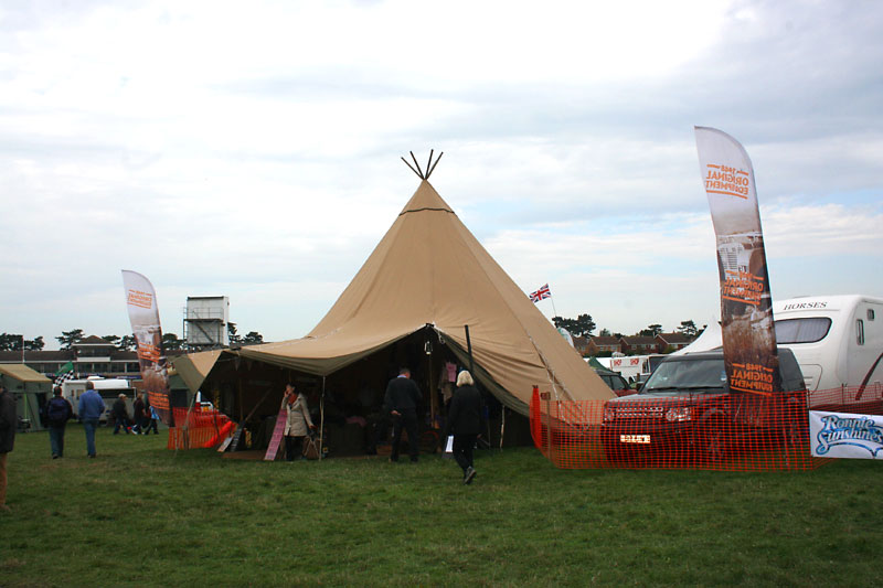 Award for the biggest teepee goes too...