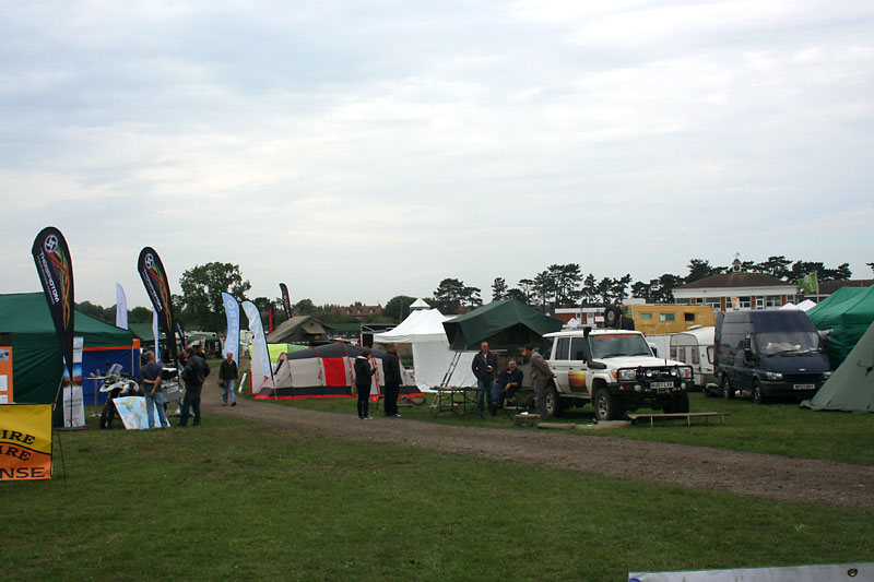 Some of the stands at the 2013 show