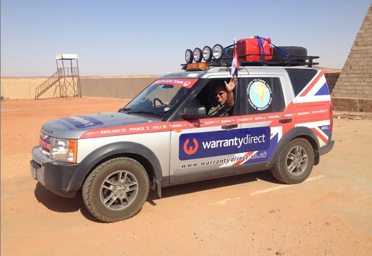 London to Cape Town Land Rover Discovery 3