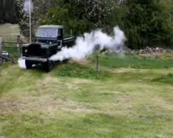 Steam powered Land Rover video Steam Powered Land Rover