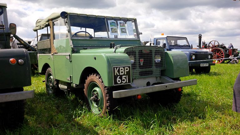 1948 Land Rover - was around the 300th off the production line!