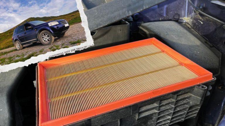 How to change a Land Rover Freelander 2 air filter